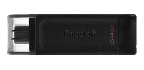 Kingston Memoria Tipo C Alta Velocidad Usb 3.2 Dt70 64gb +