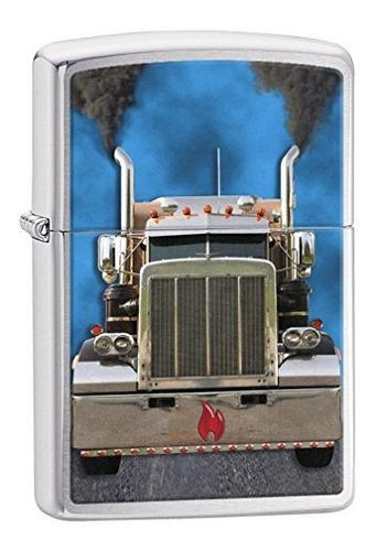 Encendedor Zippo: Camión De Diesel Cromado 77838