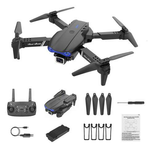 Drone Con Cámara Doble 4k Hd Fpv Con Control Remoto, Juguete