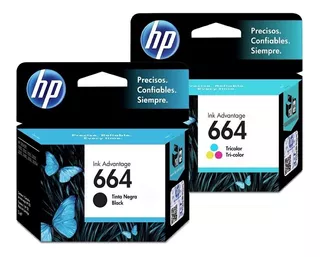 Cartucho Original Hp 664 Negro O Color Oferta 2135 3635 Gtia