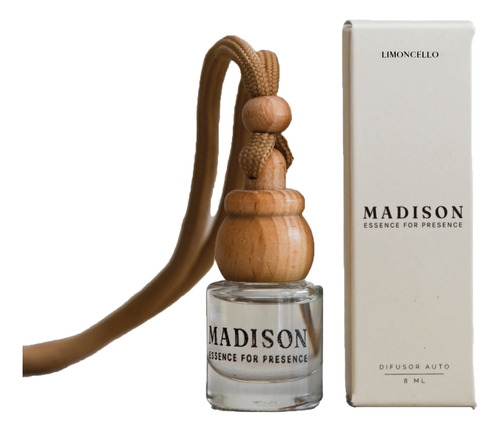 Difusor Auto 8 Ml Limoncello Madison