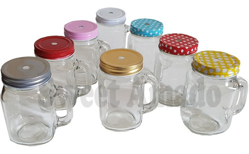 1 Pote Copo Jarra Caneca Ball Mason Jar By Sweet Amado