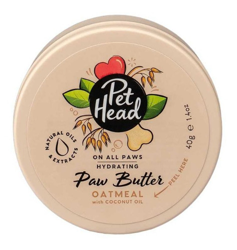 Mantequilla De Avena Para Patitas Agrietadas I Love Pet Head