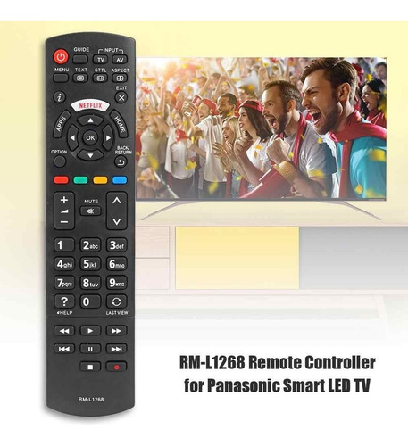 Imagen 6 de 9 de Tv Control Remoto Para Panasonic Smart Tv Led 4k Lcd
