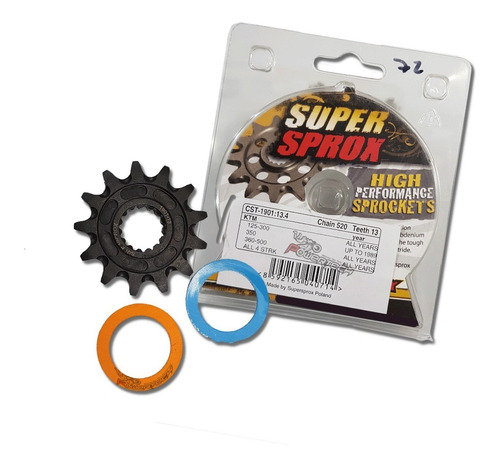 Piñon Supersprox Ktm 125/250/300/450 Exc / Sx / Sxf / Xcw 