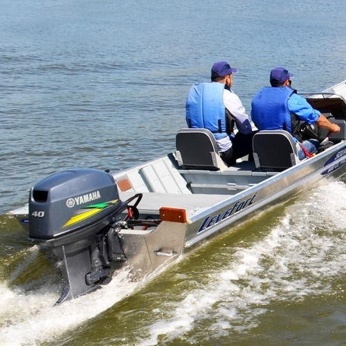 Imagem 2 de 3 de Motor De Popa Yamaha 40hp 2t Aws Comando A Distância