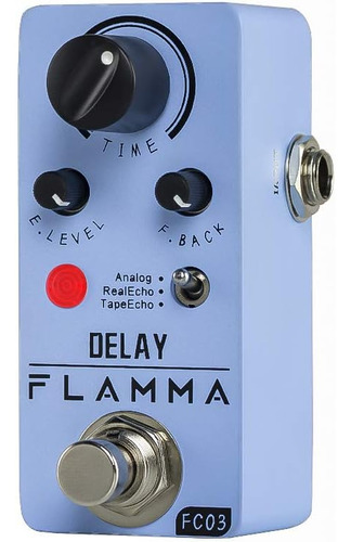 Pedal De Efectos Flamma 3 En 1 Purpura