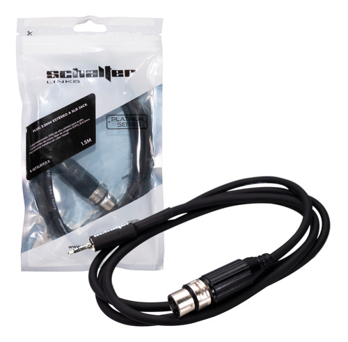 Cable Plug 3.5mm A Xlr Jack De 1.5m Cobre Libre Oxigeno*