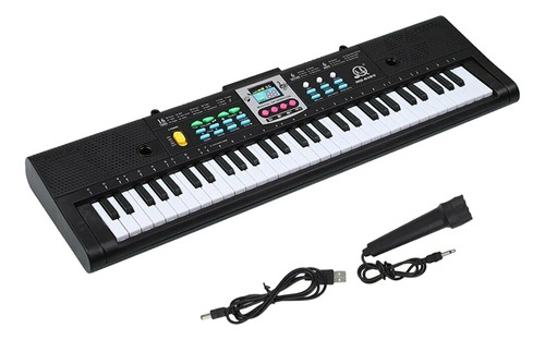 Teclado De Piano Electrónico Digital De 61 Teclas Con 16