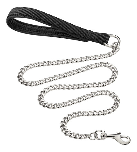 Heavy Duty Metal Dog Leash, 6 Ft Chew Proof Pet Leash Chain.