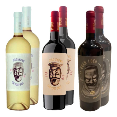 Combo Vinos Otro Loco Mas Malbec + Ice + Gran Loco - Gobar®