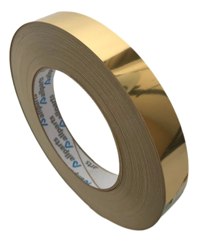 Fita De Borda Pvc Dourado Lis 22mm X 20 Metros