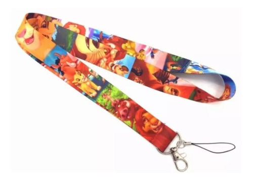 Lanyard O Cinta Porta Credencial ( Calidad) Rey León