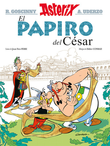 36. Asterix. El papiro del César, de Ferry, Jean-Yves. Editorial HACHETTE LIVRE, tapa blanda en español, 2022