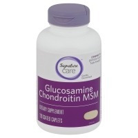 Signature Care Glucosamine Chondrotin Msm 200 Caplets