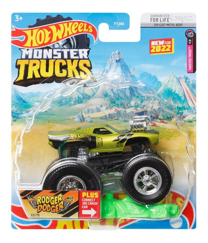 Hot Wheels Monster Trucks Rodger Dodger 