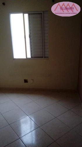 Imagem 1 de 15 de Apartamento Para Venda Em Mauá, Parque São Vicente, 2 Dormitórios, 1 Banheiro, 1 Vaga - 0706_2020_2-1119637