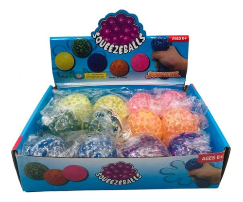 Squeeze Ball Pelota 6cm Squishy Antiestres Por Unidad 