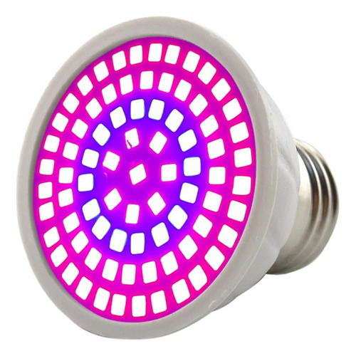 Ampolleta 80 Leds Para Cultivo, Full Espectro, Certificada