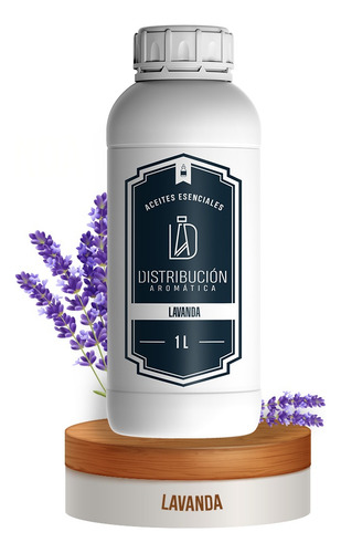 Aceite Esencial Lavanda 100% Puro Y Natural 1000 Ml