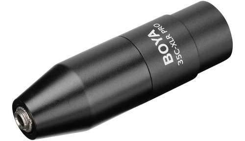 Imagen 1 de 5 de Boya 35c-xlr Pro Adaptador De Microfono De 3.5 Trs A Xlr M