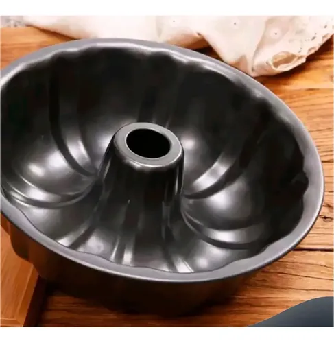 Forma Antiaderente Bolo Pudim Redondo Furo No Meio Receita