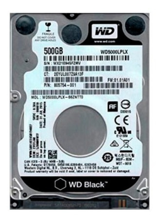 Disco Duro Hdd Sata Wd Black 500gb. 2.5 Para Laptop O Pc