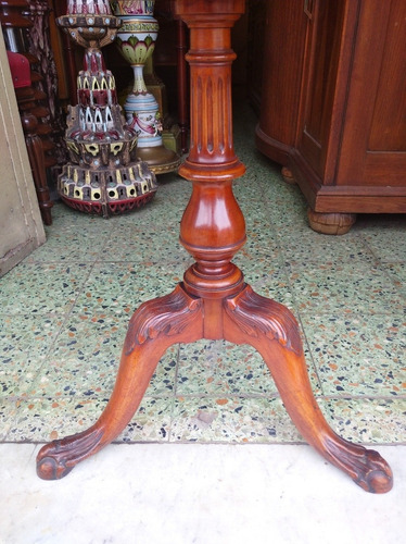 Antigua Mesa De Centro O Sala, Est Inglés. (Usado)