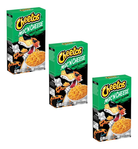 Pasta Cheetos Mac'n Cheese 3 Pack Importados Xtremep