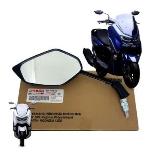 Espelho Retrovisor Esquerdo Nmax 160 Original 2020 2021 2022