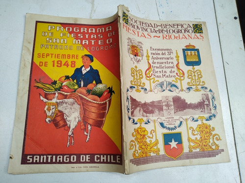 Revista Benéfica Provincia Logroño 1948