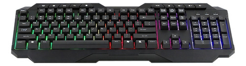 Teclado Gamer Xtrike Me Español Membrana Usb Pc Iluminacion