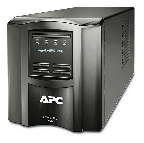 No Break Apc Smt750c Línea Interactiva 500w 750va 6 Contacts