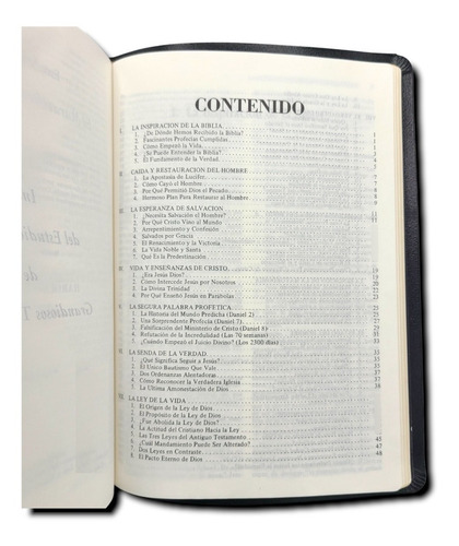 Imagen 7 de 10 de Biblia Antigua Version Letra Gigante Con Estudios