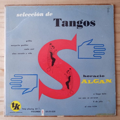 Horacio Salgan Selección De Tangos Volumen 1. 5.5/6 Puntos Estándar (Usado)
