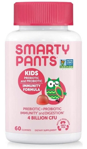Smartypants Niños Formula Inmunidad Prebiotico + Probiotico