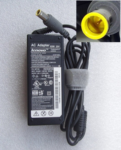 Cargador Lenovo (a) 20v 4.5a 65w Original                   