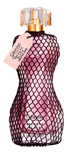 Glamour Secrets Black Boticário Intense Colônia 75ml