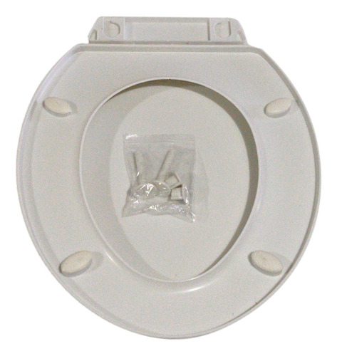 Asiento Redondo Tapa Universal Para Wc 36121-2