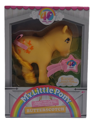 My Little Pony, Reedición 40 Aniv, Butterscotch - Figura