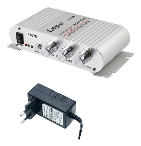 Imagem 8 de 9 de Leitor Digital Amplificador De Potência Para Carro Lp-808