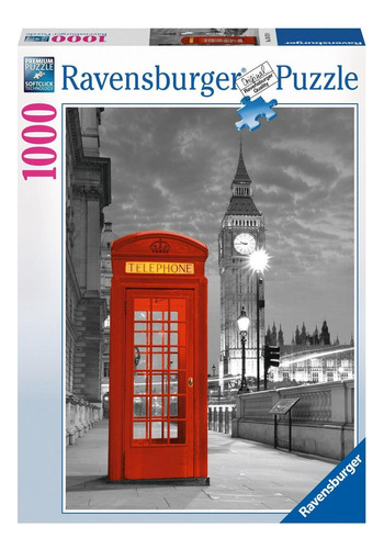 Puzzle Big Ben, Londres - 1000 Piezas
