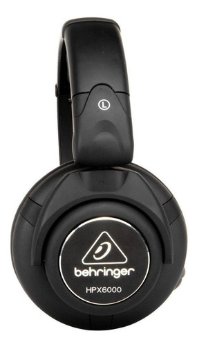 Imagen 4 de 4 de Audífonos Behringer HPX6000 negro