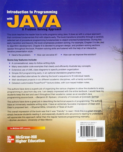 Introducción A La Programación Con Java (Usado)