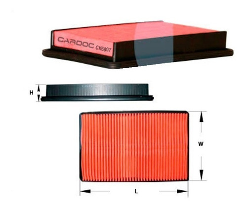 Filtro Aire Cardoc Honda Accord