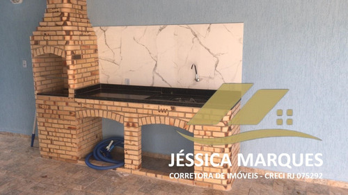 Imagem 10 de 12 de Casa 2 Quartos, Área Gourmet E Piscina Em Unamar - Jmc80