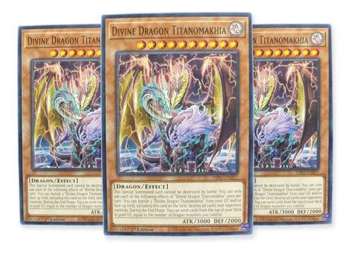 Yugi-oh! Divine Dragon Titanomakhia Difo-en027 Comun