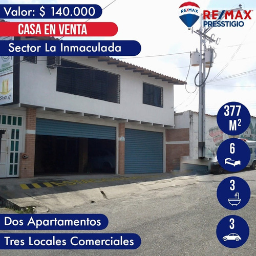 Imagen 1 de 21 de Excelente Inversión, Casa Con Locales Comerciales, El Vigía Estado Mérida