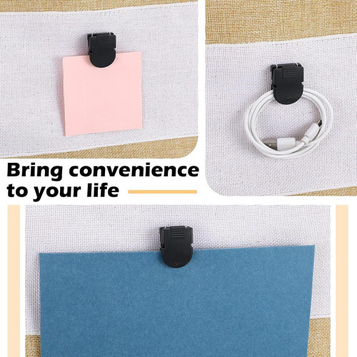 Clips Para Cubículos Para Paneles De Tela Para 50 Piezas