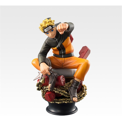 Kit 6 Naruto Boneca Sasuke Kakashi.